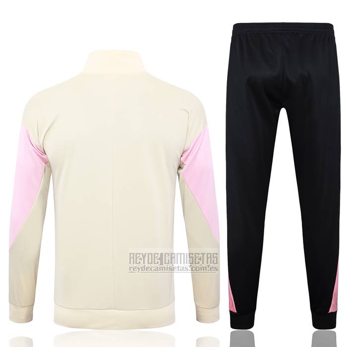 Chandal de Chaqueta del Paris Saint-Germain Jordan Nino 2024-2025 Amarillo